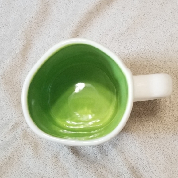 Rae Dunn Bewitched Seasonal Halloween Coffee Mug. White w/ Green Interior NWT. - Picture 2 of 4